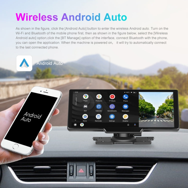 Car 10.26 Inch Portable Wireless CarPlay Display Android Auto Mobile Phone Screen, A3073 10.26 Inch Car 10.26 Inch Portable Wireless CarPlay Display Android Auto Mobile Phone Screen, A3073 10.26 Inch